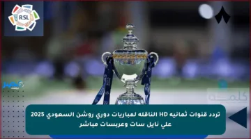 تردد قنوات ثمانية HD الناقلة لمباريات دوري روشن السعودي 2025 على نايل سات وعربسات مباشر